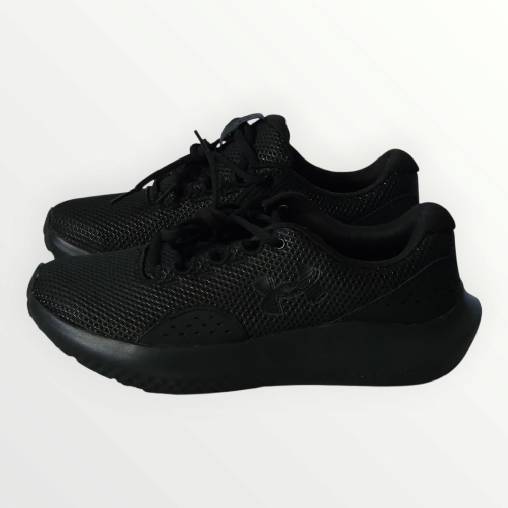 Under Armour Comfort Deluxe Sneakers Mens 9 Black Mesh Lace-Up Athletic Shoes - Picture 3 of 10